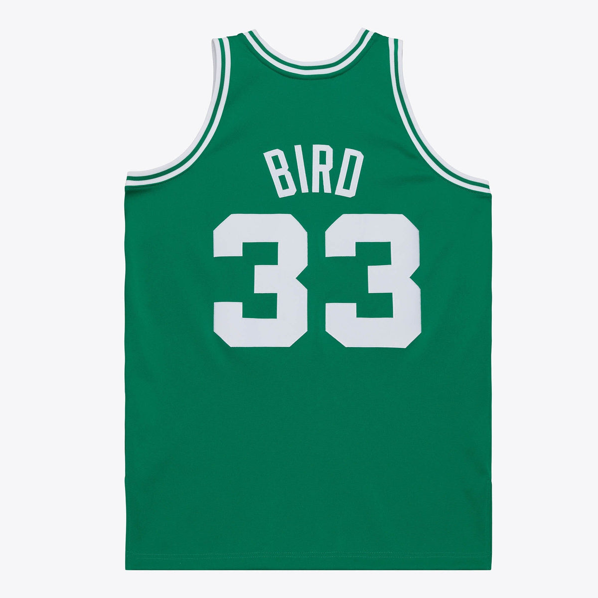 Boston Celtics Larry Bird 1985 Authentic Road Jersey - Kelly Green