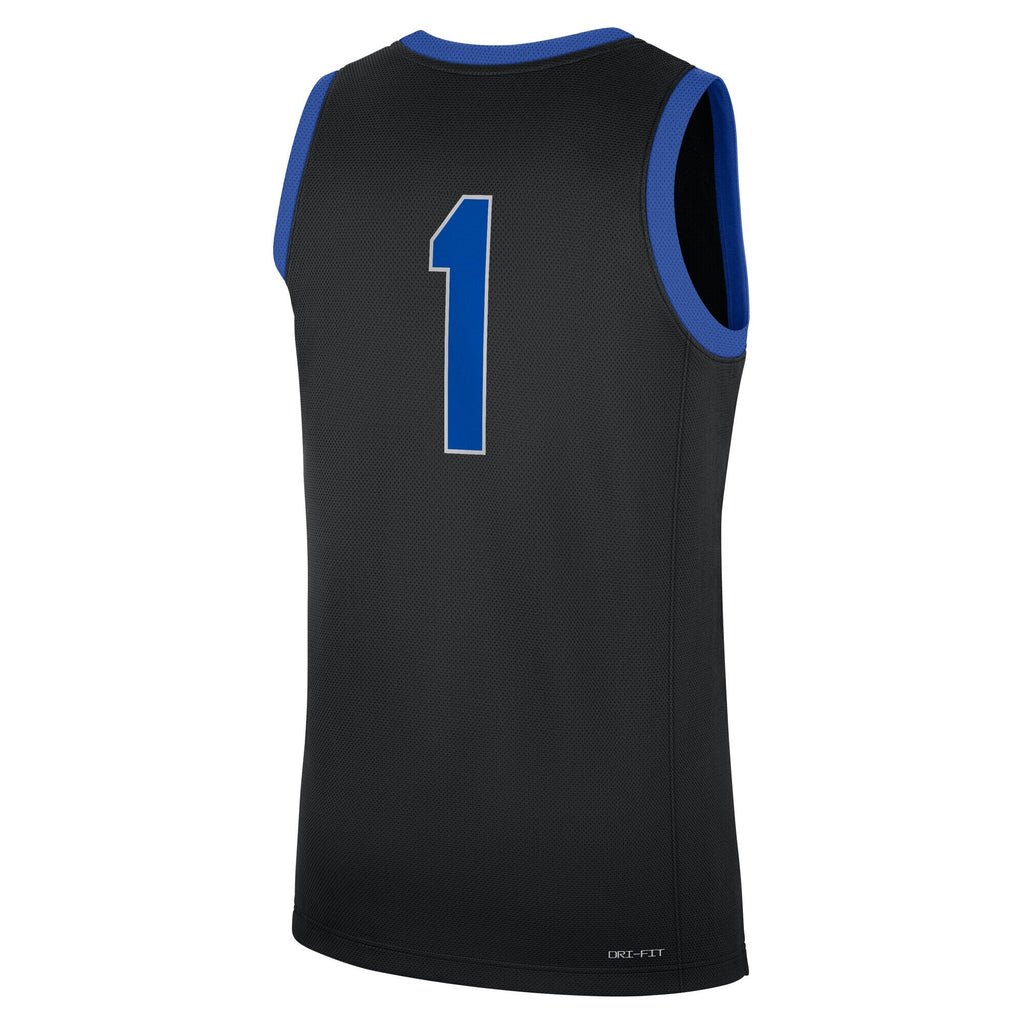 #1 Kentucky Wildcats Alternate Replica Jersey - Black