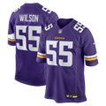 Minnesota Vikings Eric Wilson Purple Team Game Jersey