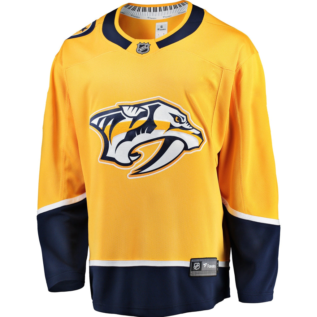 Nashville Predators Gold Breakaway Home Jersey