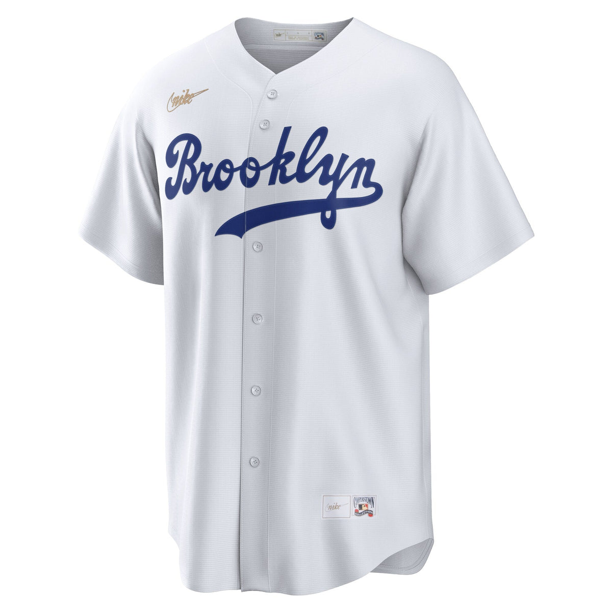 Brooklyn Dodgers Jackie Robinson White Cooperstown Collection Jackie Robinson Day Jersey