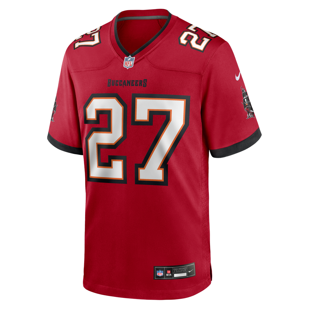 Tampa Bay Buccaneers Zyon McCollum Red Game Player Jersey