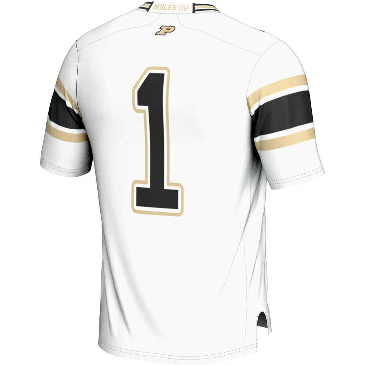 #1 Purdue Boilermakers Endzone Football Jersey - White