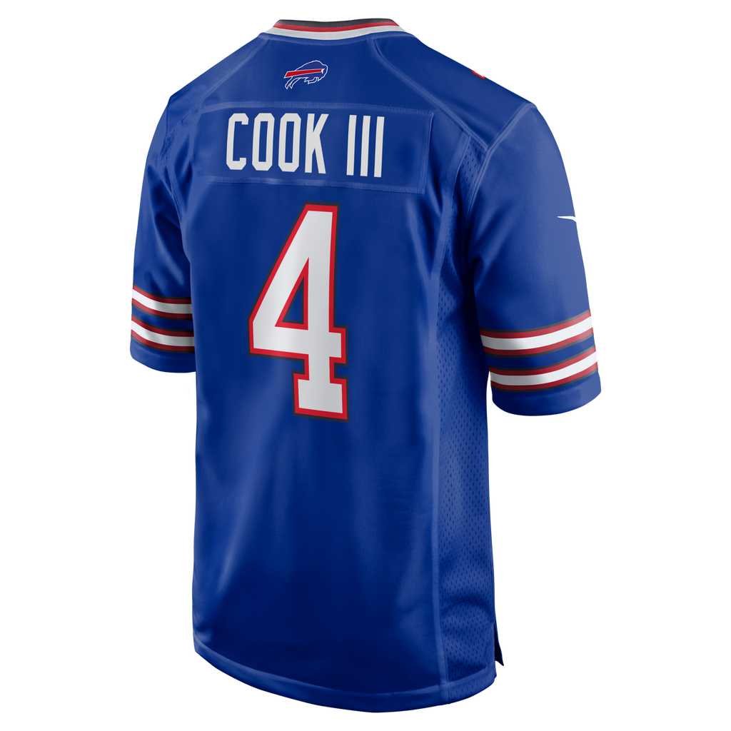 Buffalo Bills James Cook III Royal Team Game Jersey