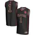 #1 Oklahoma Sooners Lightweight Basketball Jersey - Black