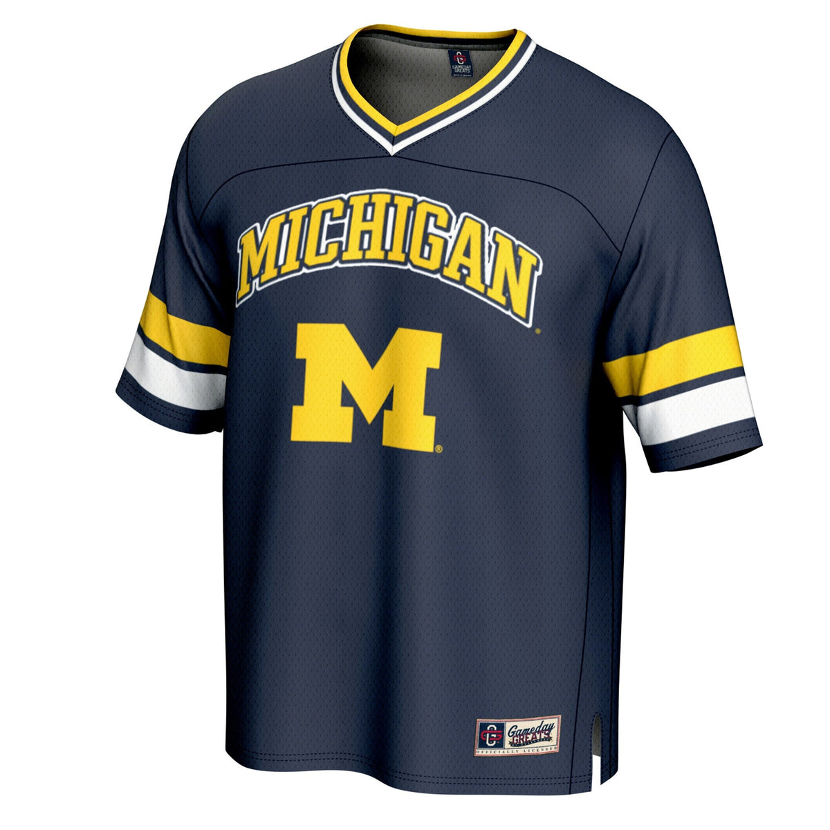 Michigan Wolverines Spirit Football Jersey - Navy