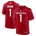Arizona Cardinals Number 1 Groom Cardinal Game Jersey