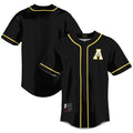 Appalachian State Mountaineers Lightweight Baseball Jersey - Gold