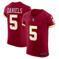 Washington Commanders Jayden Daniels Burgundy Team Vapor F.U.S.E. Elite Jersey