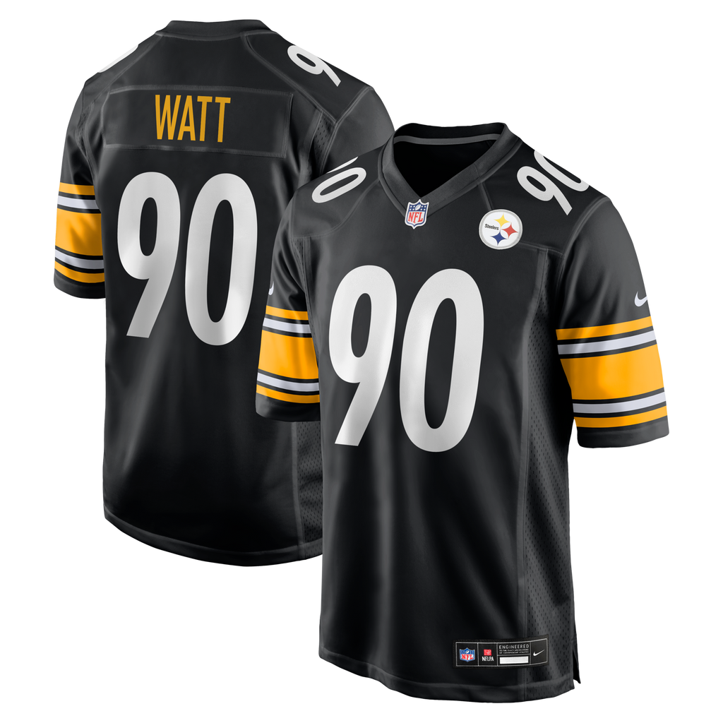 Pittsburgh Steelers T.J. Watt Black Game Jersey