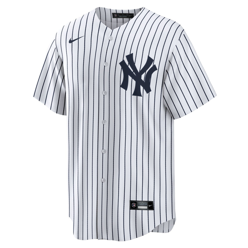 New York Yankees Aaron Judge White Home Replica Player Name Jersey