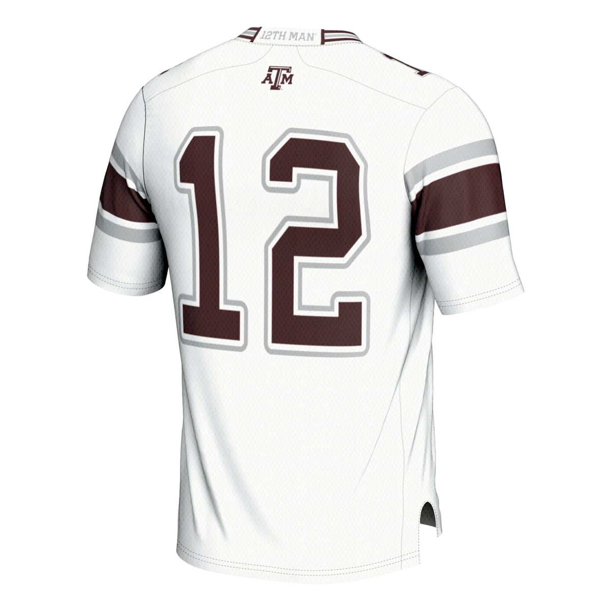 #12 Texas A&M Aggies Football Lightweight Fashion Jersey - White