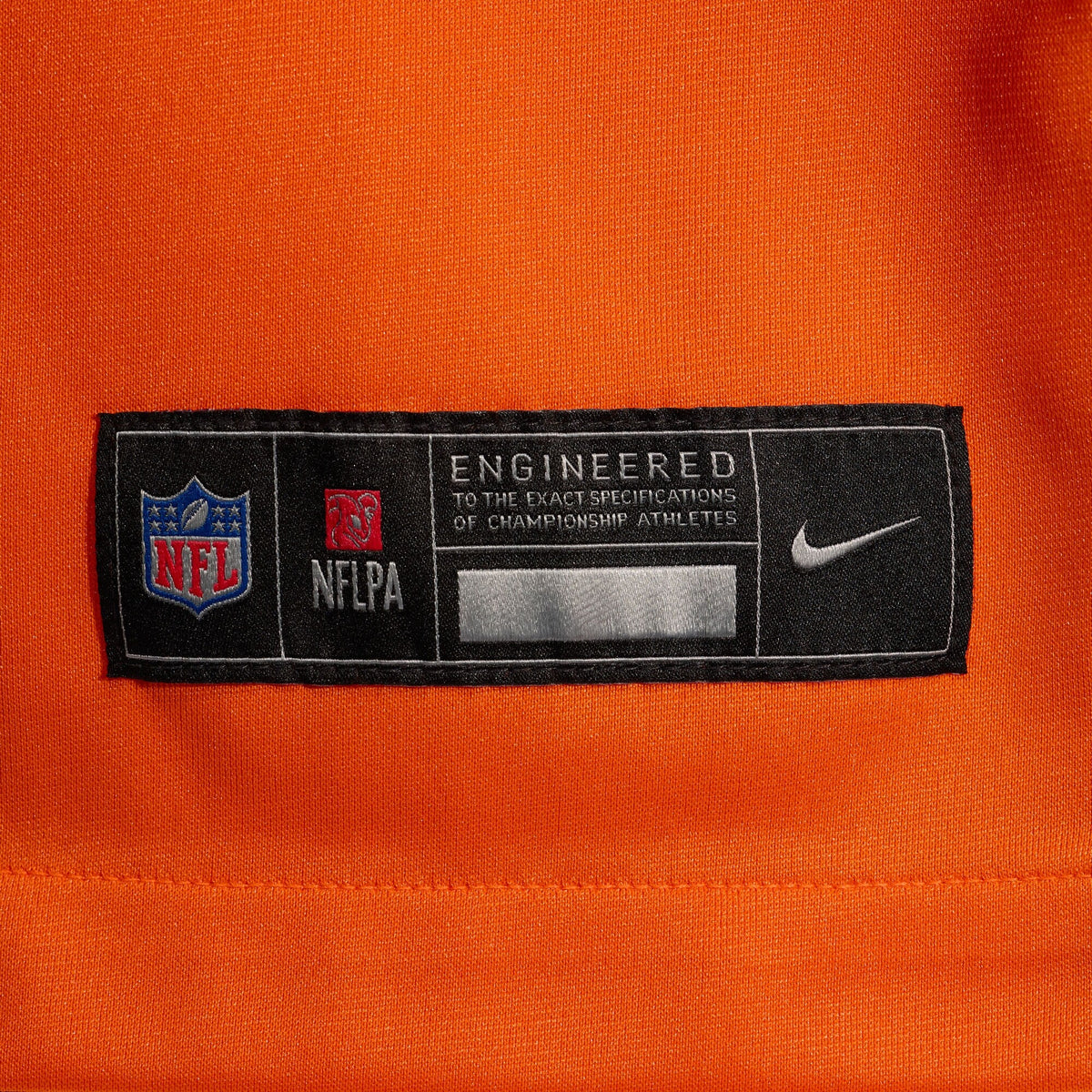 Denver Broncos Jason Elam Orange Retired Player Alternate Game Jersey