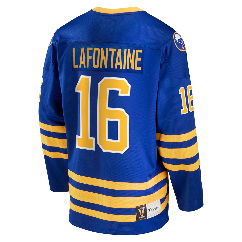 Buffalo Sabres Pat LaFontaine Royal Breakaway Retired Player Jersey