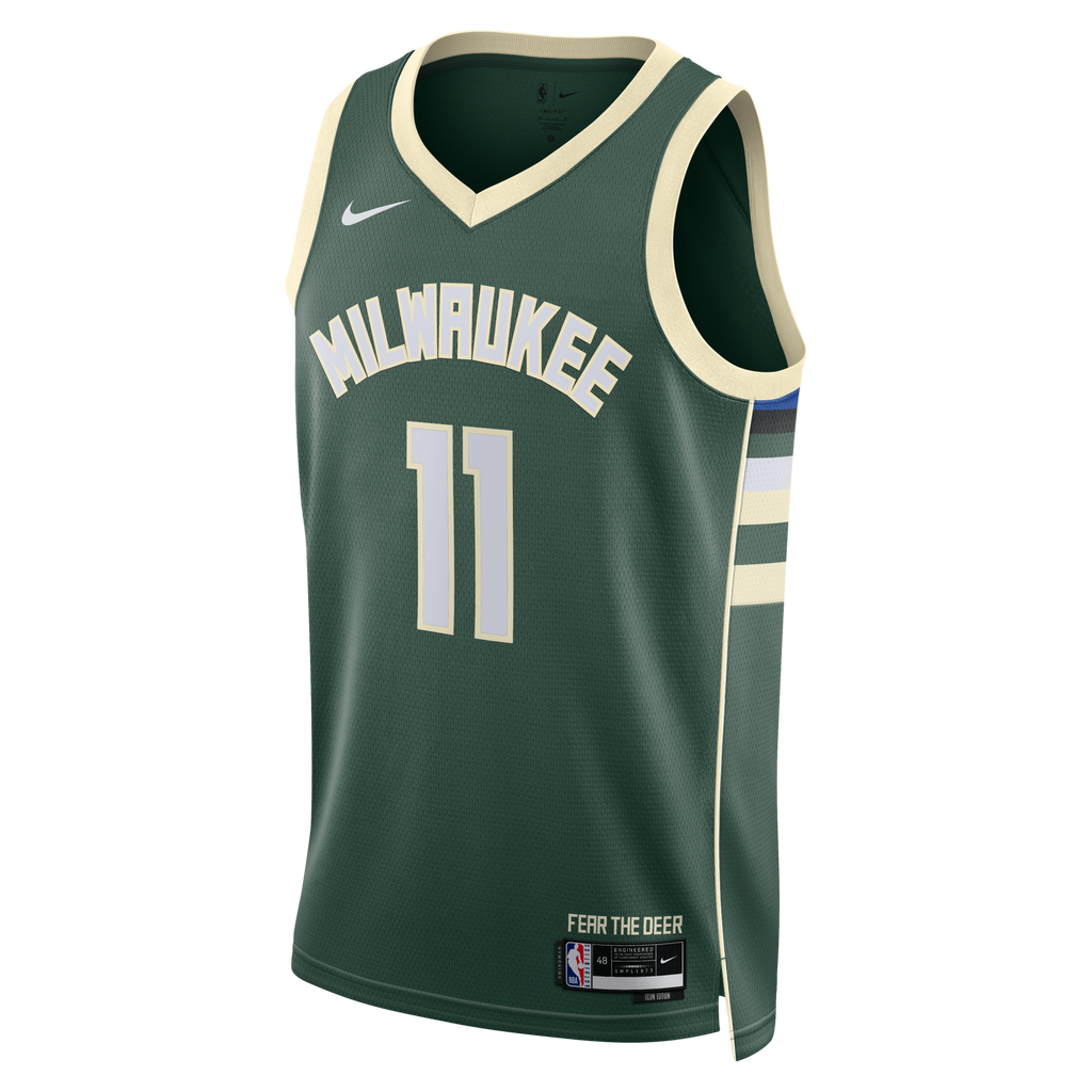 Milwaukee Bucks Icon Edition Swingman Jersey - Hunter Green - Tyler Herro