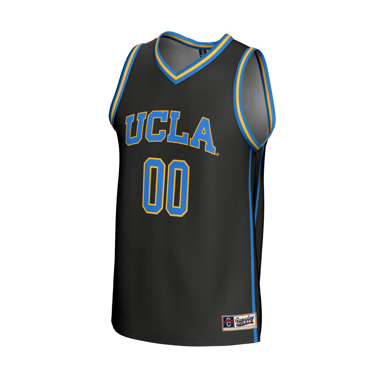 UCLA Bruins NIL Pick-A-Player Lightweight Basketball Fashion Jersey - Black
