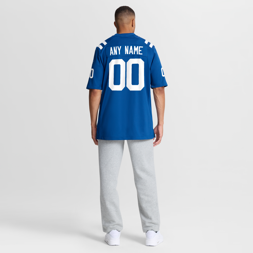 Indianapolis Colts Royal Custom Game Jersey