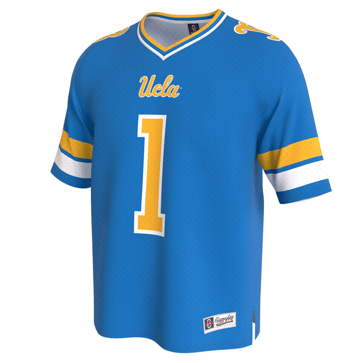 UCLA Bruins Lightweight Collegiate Football Fashion Jersey - Blue