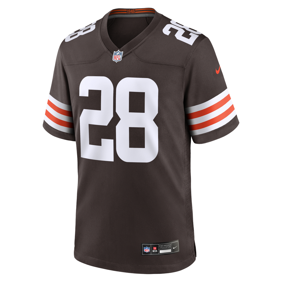 Cleveland Browns Jeremiah Owusu-Koramoah Brown Game Player Jersey