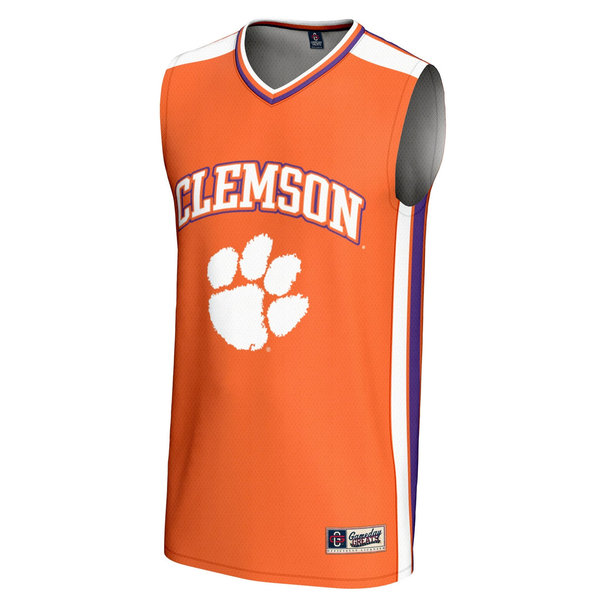 Clemson Tigers Spirit Basketball Jersey - Orange