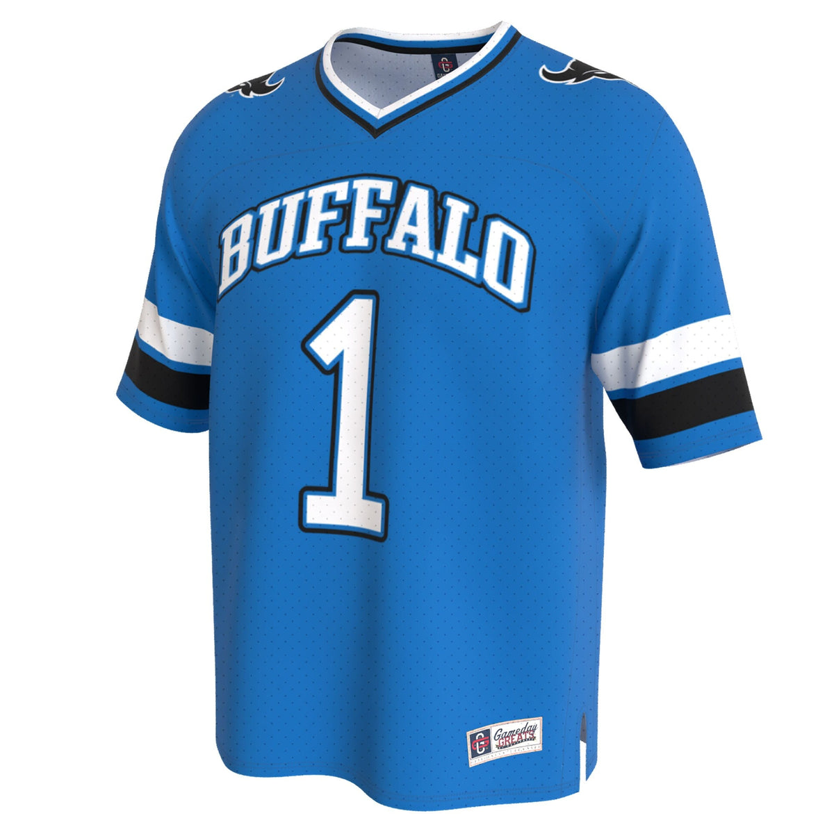 Buffalo Bulls Lightweight Collegiate Football Fashion Jersey - Royal