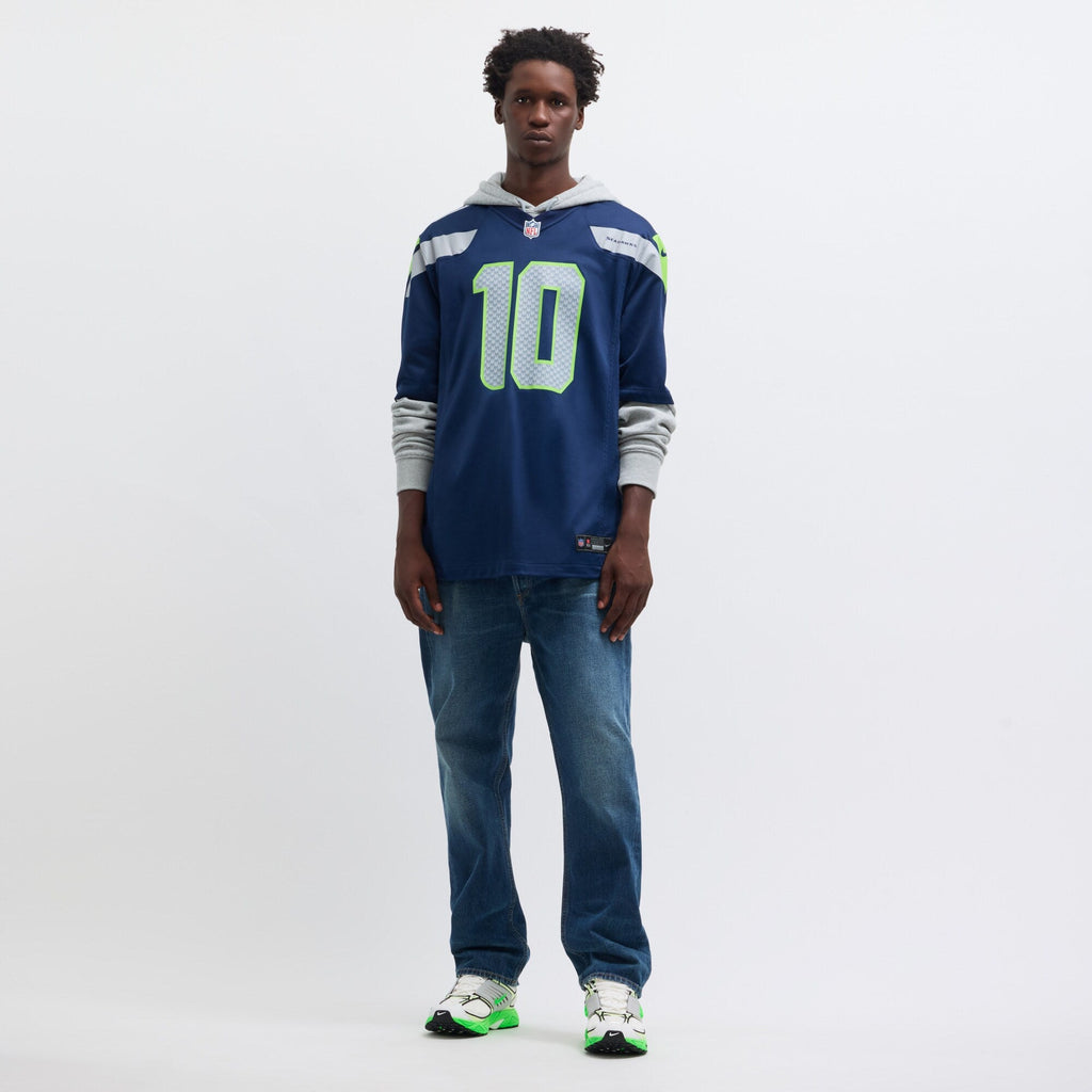 Seattle Seahawks Cooper Kupp College Navy Team Game Jersey