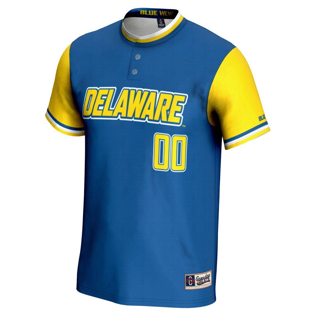 Delaware Fightin' Blue Hens NIL Pick-A-Player Lightweight Softball Jersey - Royal