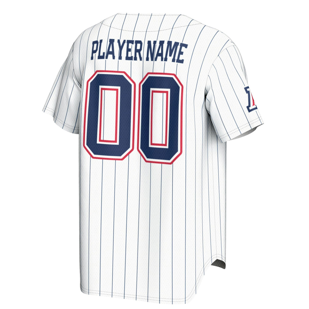 Arizona Wildcats NIL Pick-A-Player Lightweight Baseball Jersey - White