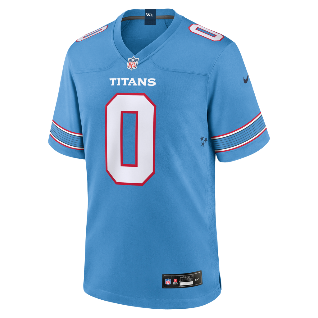 Tennessee Titans Calvin Ridley Light Blue Game Jersey