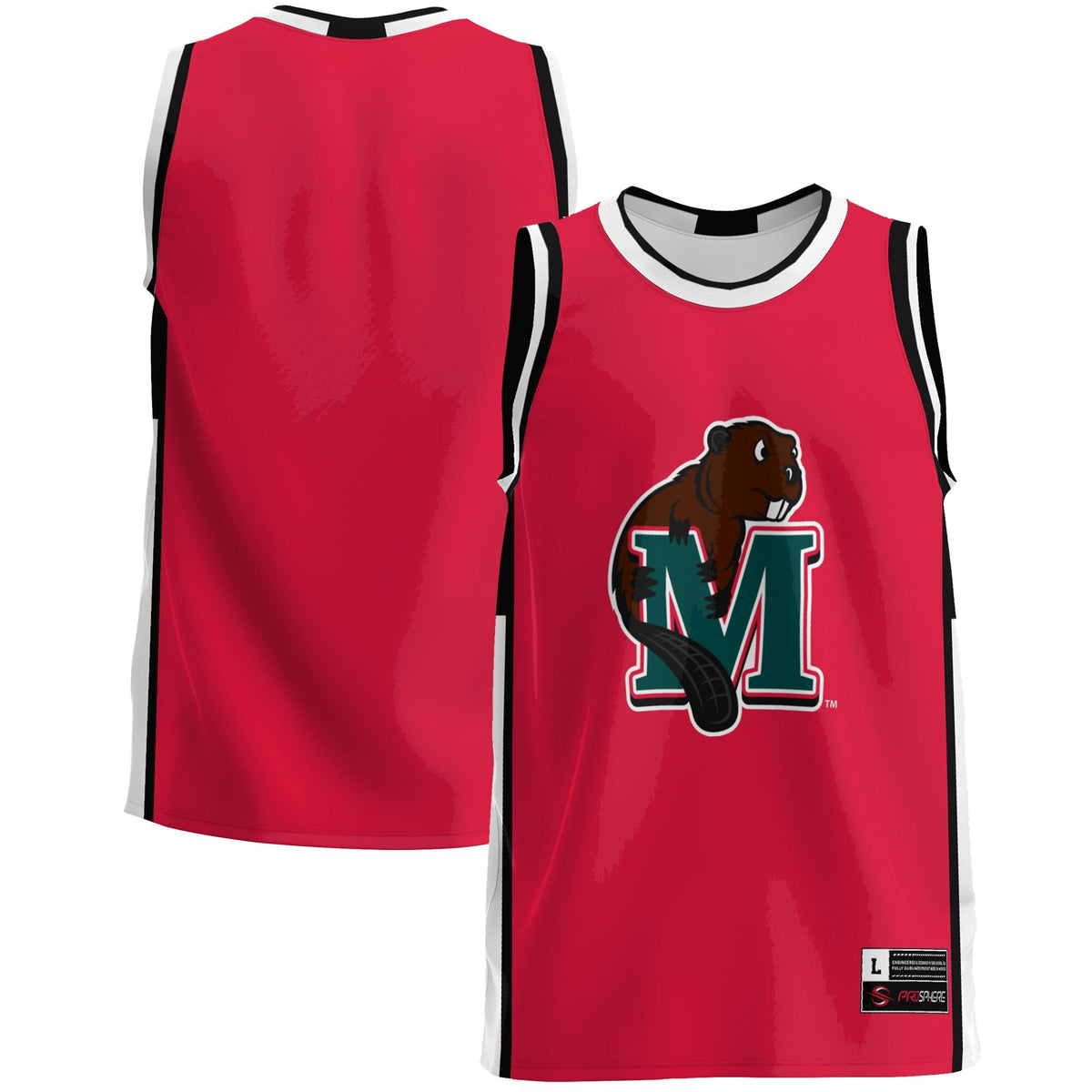 Minot State Beavers Lightweight Basketball Jersey - Red