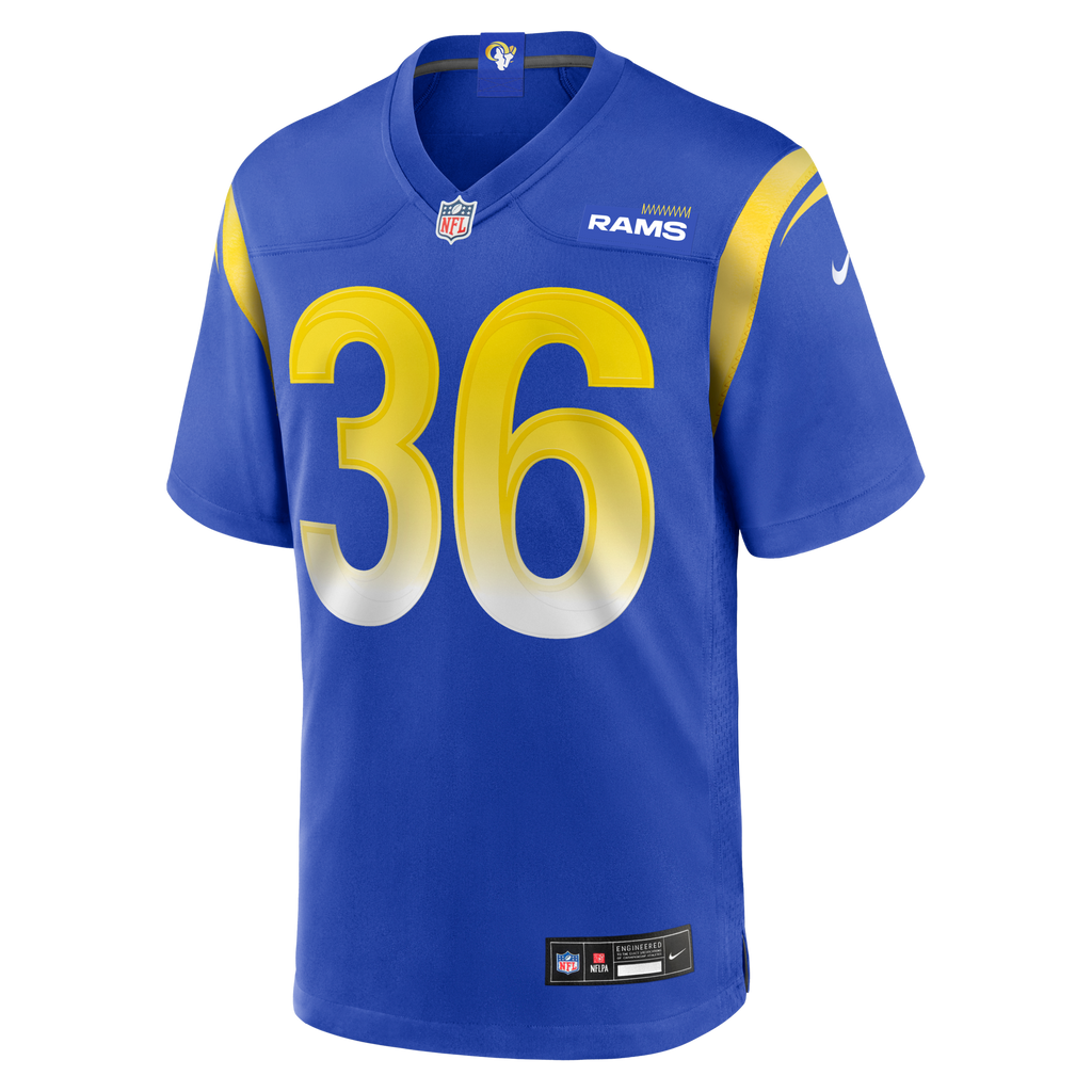 Los Angeles Rams Jerome Bettis Royal Game Retired Player Jersey