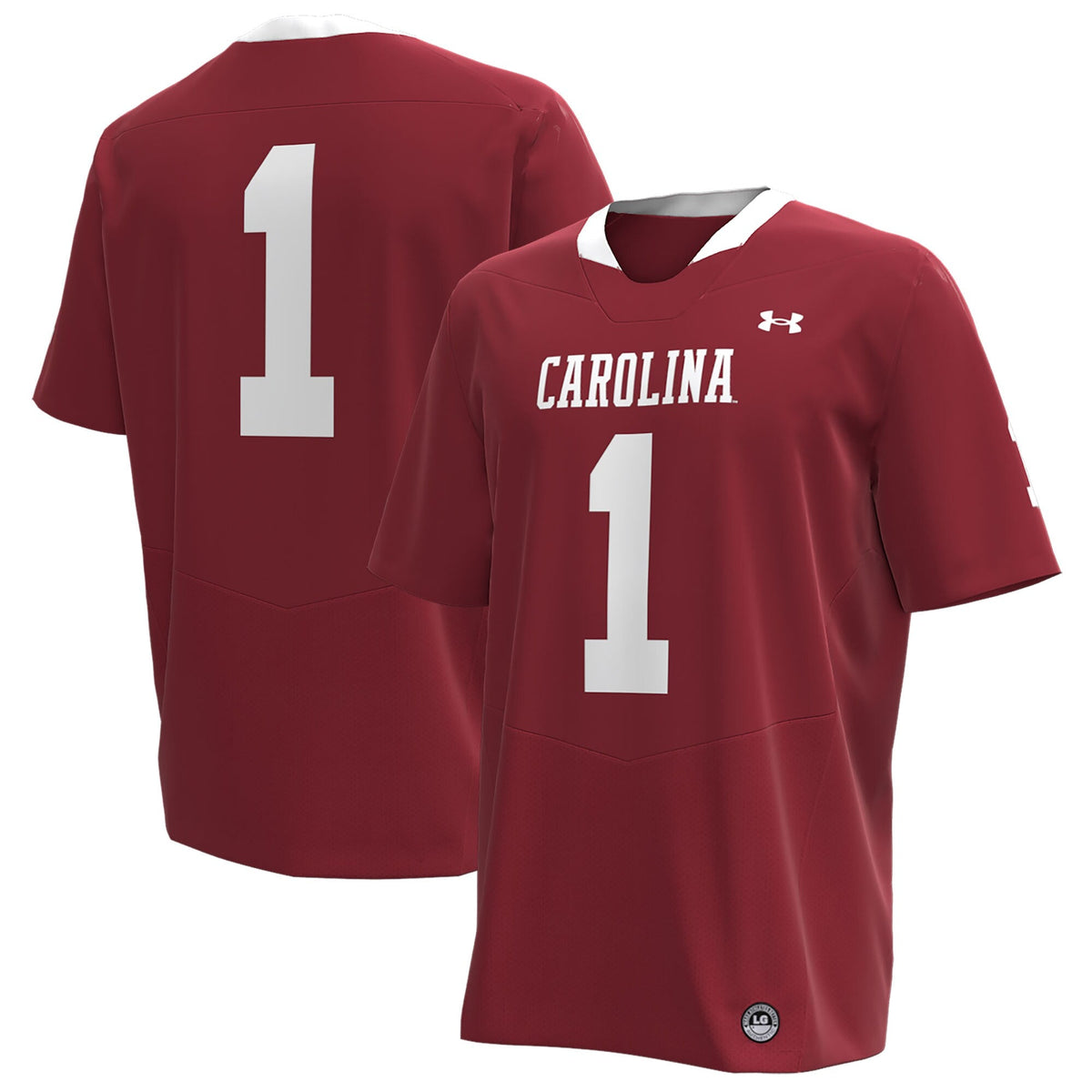 #1 South Carolina Gamecocks Throwback Replica Jersey - Garnet