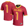 #1 USC Trojans Lightweight Lacrosse Fashion Jersey - Cardinal