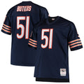 Chicago Bears Dick Butkus Navy Big & Tall 1966 Retired Player Replica Jersey