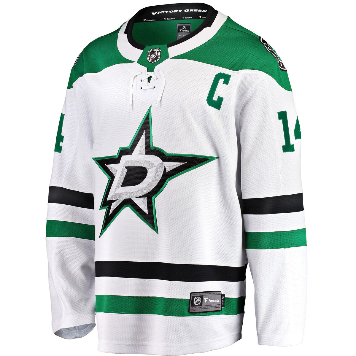 Dallas Stars Jamie Benn White Breakaway Jersey