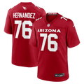 Arizona Cardinals Will Hernandez Cardinal Team Game Jersey