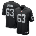 Las Vegas Raiders Gene Upshaw Black Game Retired Player Jersey