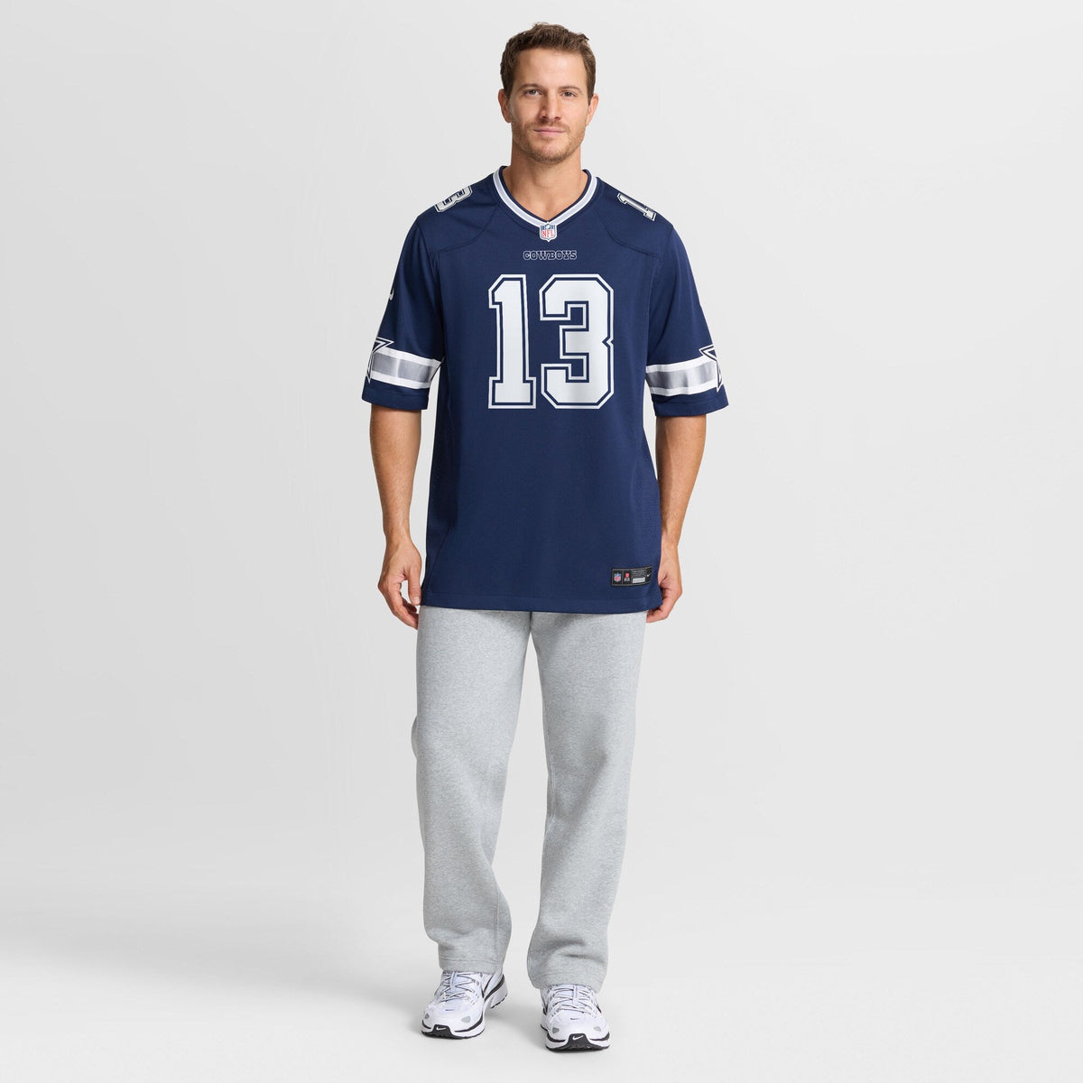 Dallas Cowboys Caleb Downs Navy 2026 NFL Draft First Round Pick No. 11 Team Game Jersey