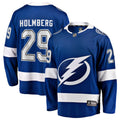Tampa Bay Lightning Pontus Holmberg Blue Home Breakaway Jersey