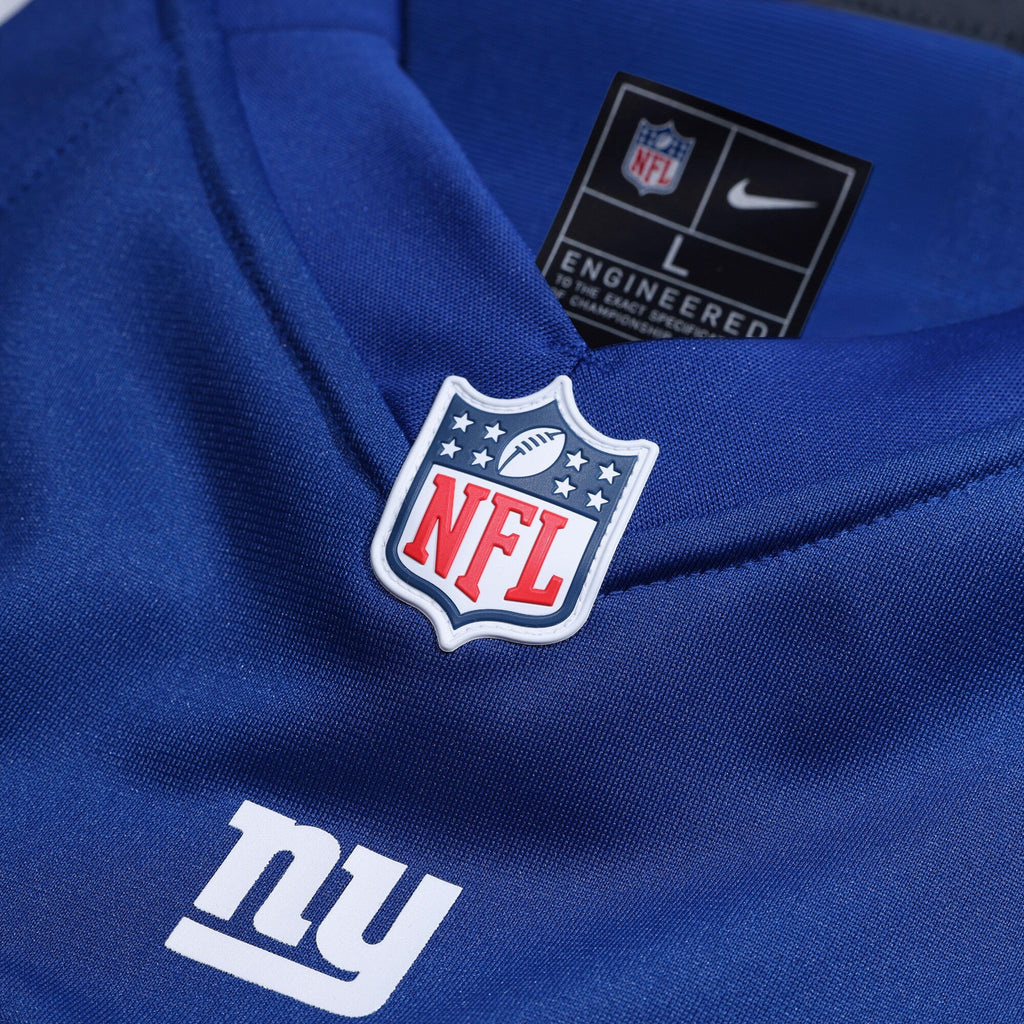 New York Giants Russell Wilson Royal Game Jersey