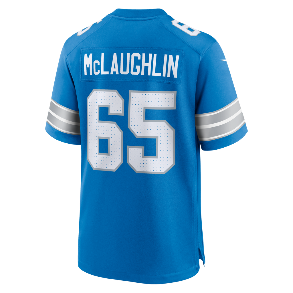 Detroit Lions Seth McLaughlin Blue Team Game Jersey