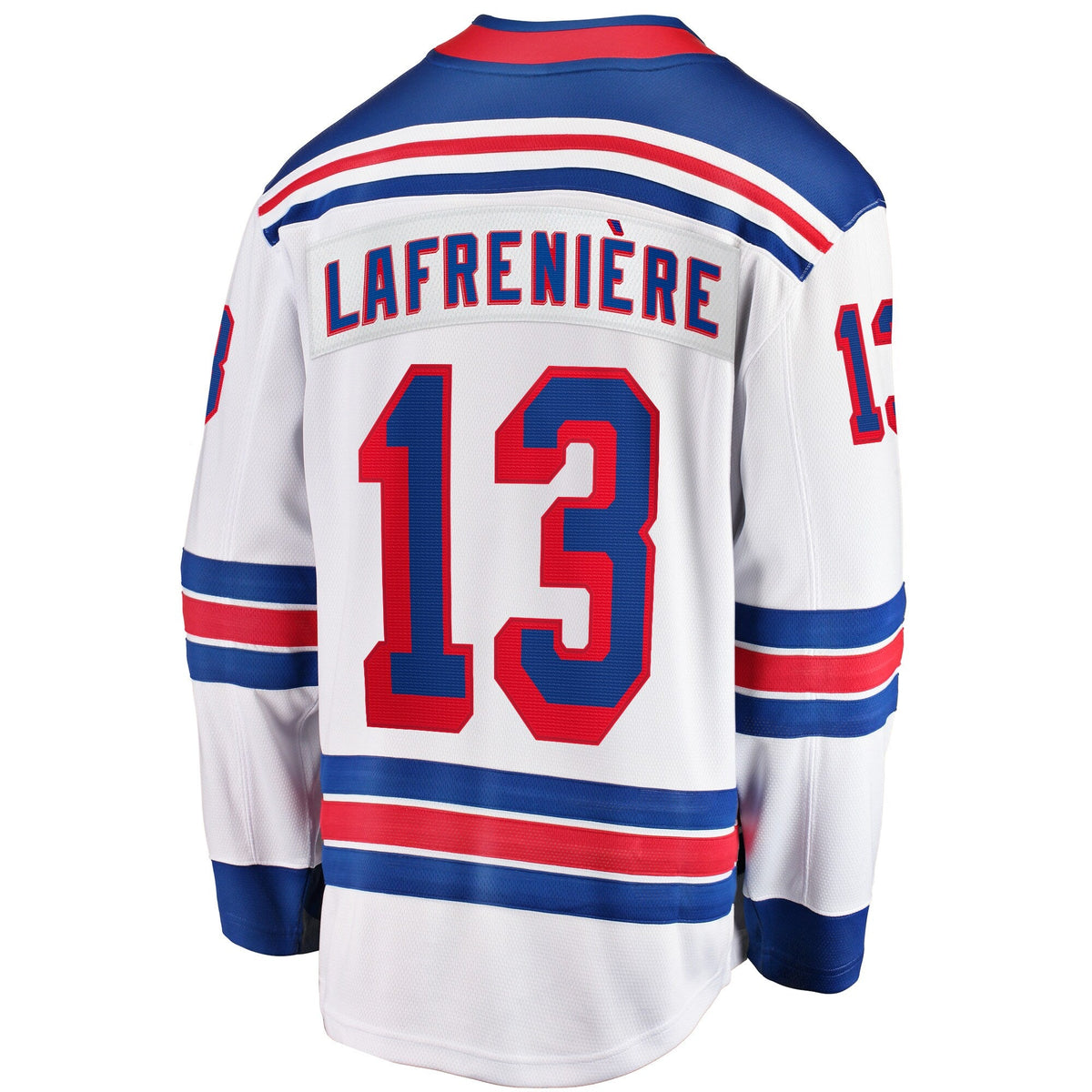 New York Rangers Alexis Lafreniere White Breakaway Jersey