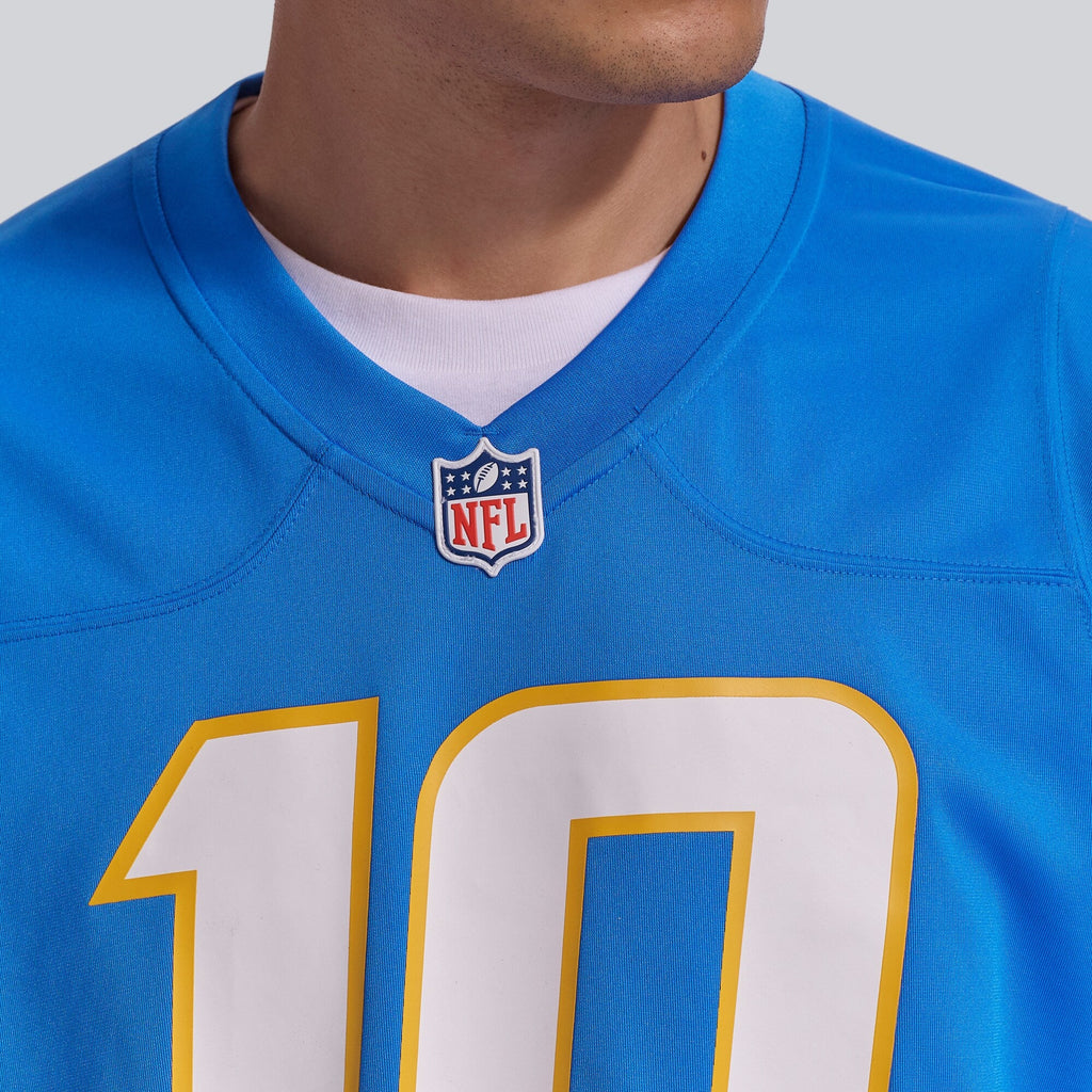 Los Angeles Chargers Justin Herbert Powder Blue Player Game Jersey