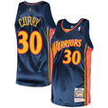 Stephen Curry Navy Golden State Warriors 2009 Hardwood Classics Authentic Jersey