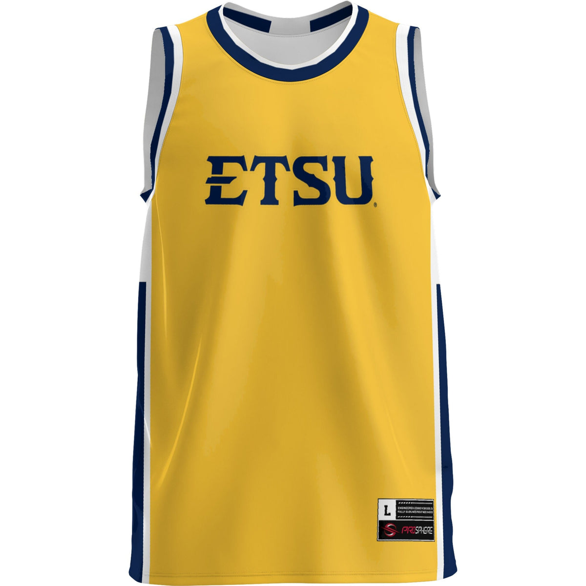 ETSU Buccaneers Lightweight Basketball Jersey - Navy