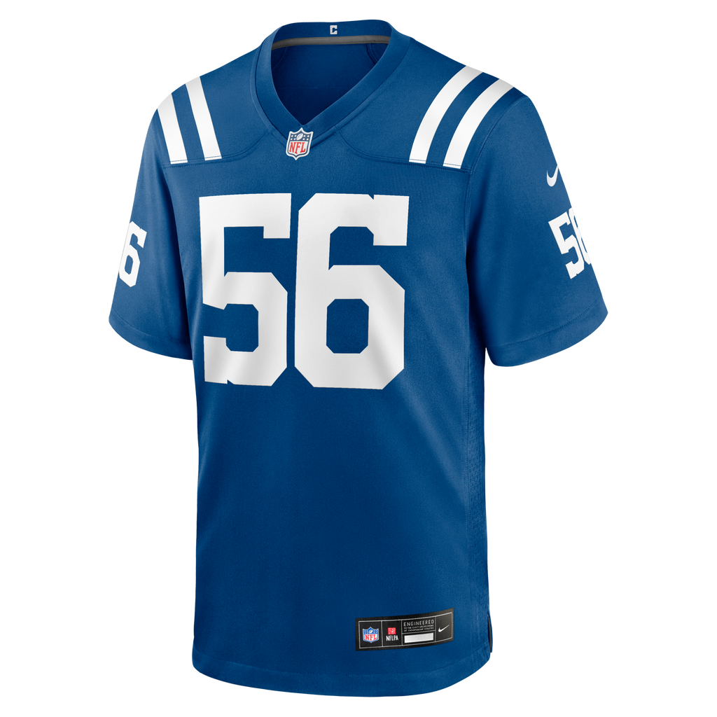 Indianapolis Colts Quenton Nelson Royal Game Player Jersey