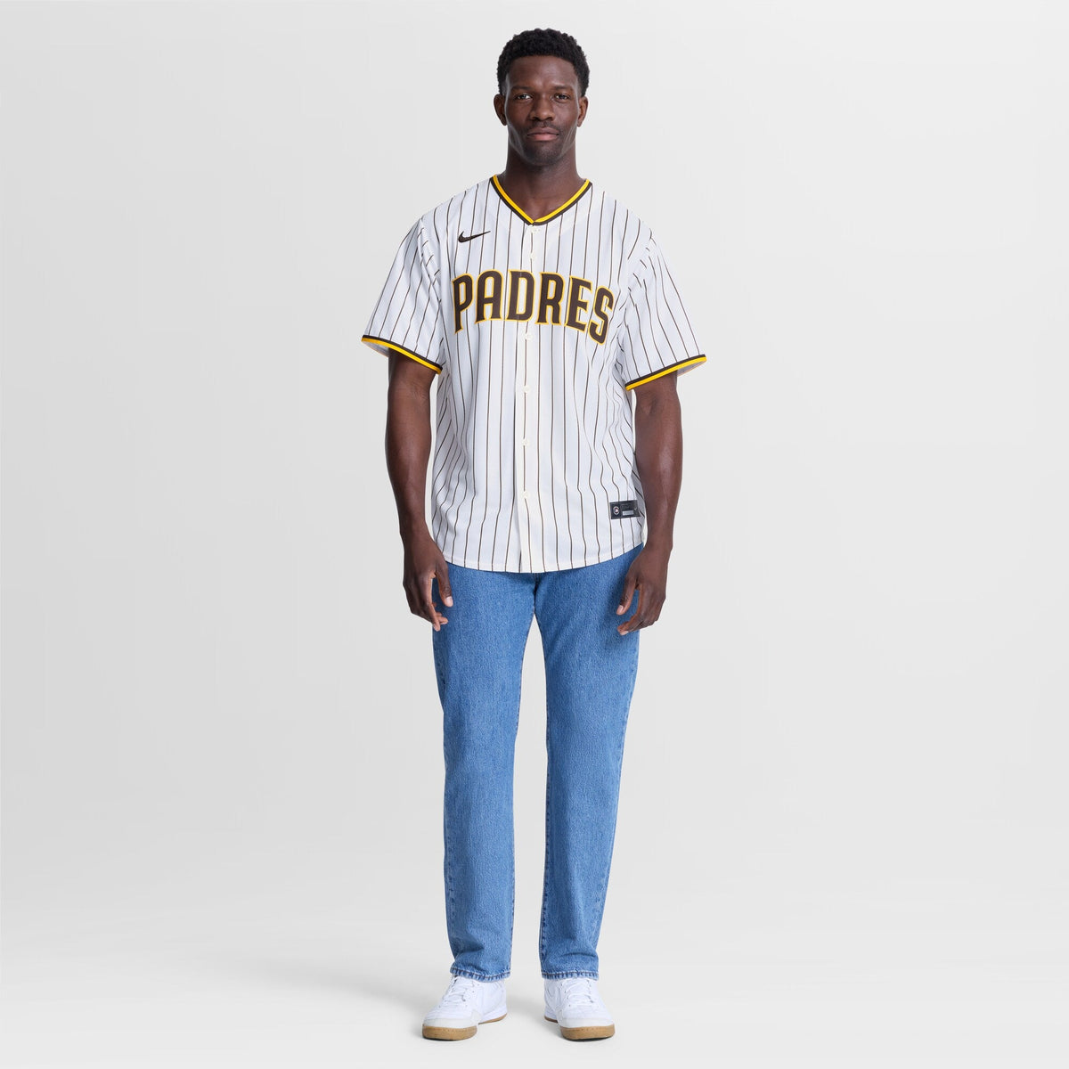 San Diego Padres Gage Workman White Home Replica Jersey