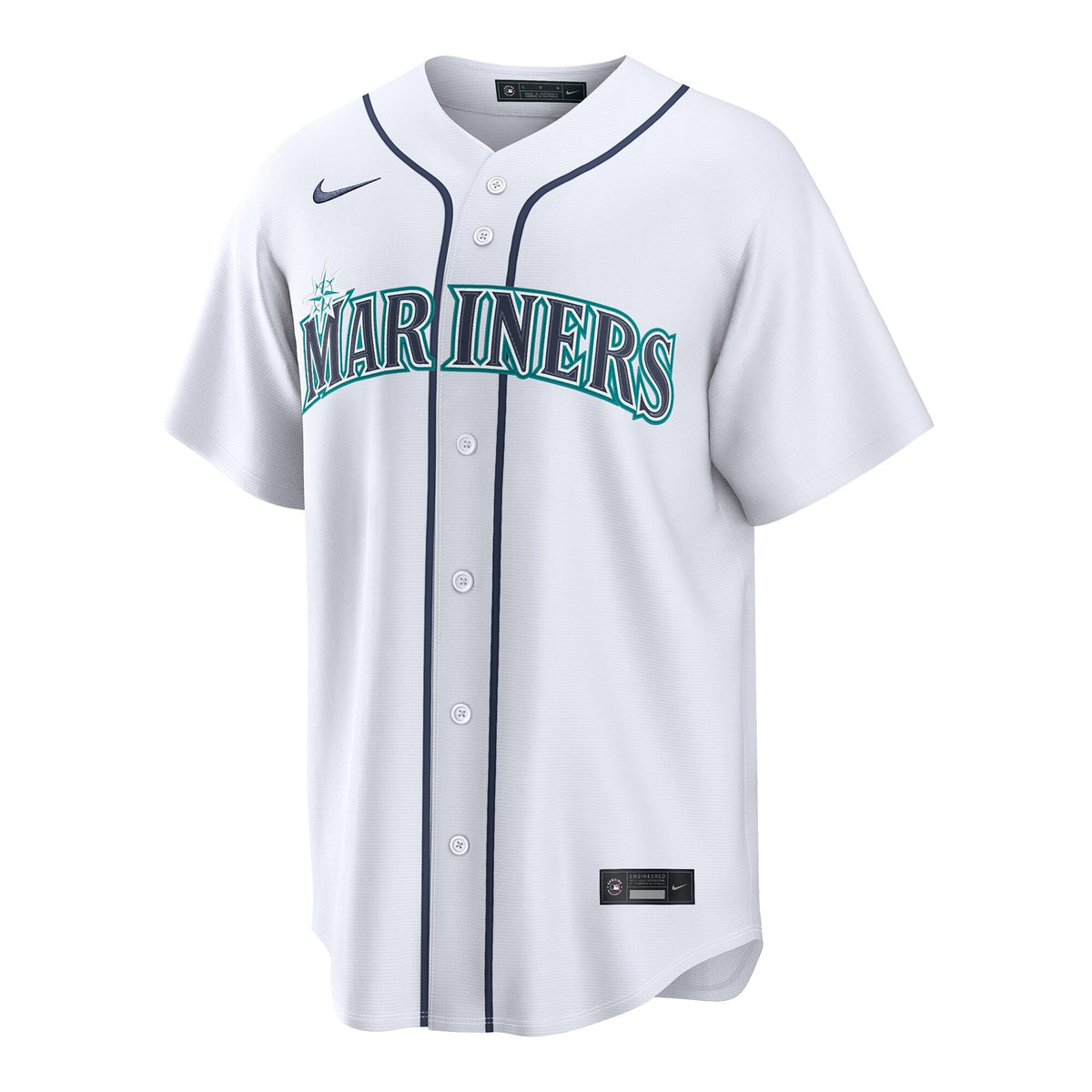 Seattle Mariners George Kirby White Home Replica Jersey