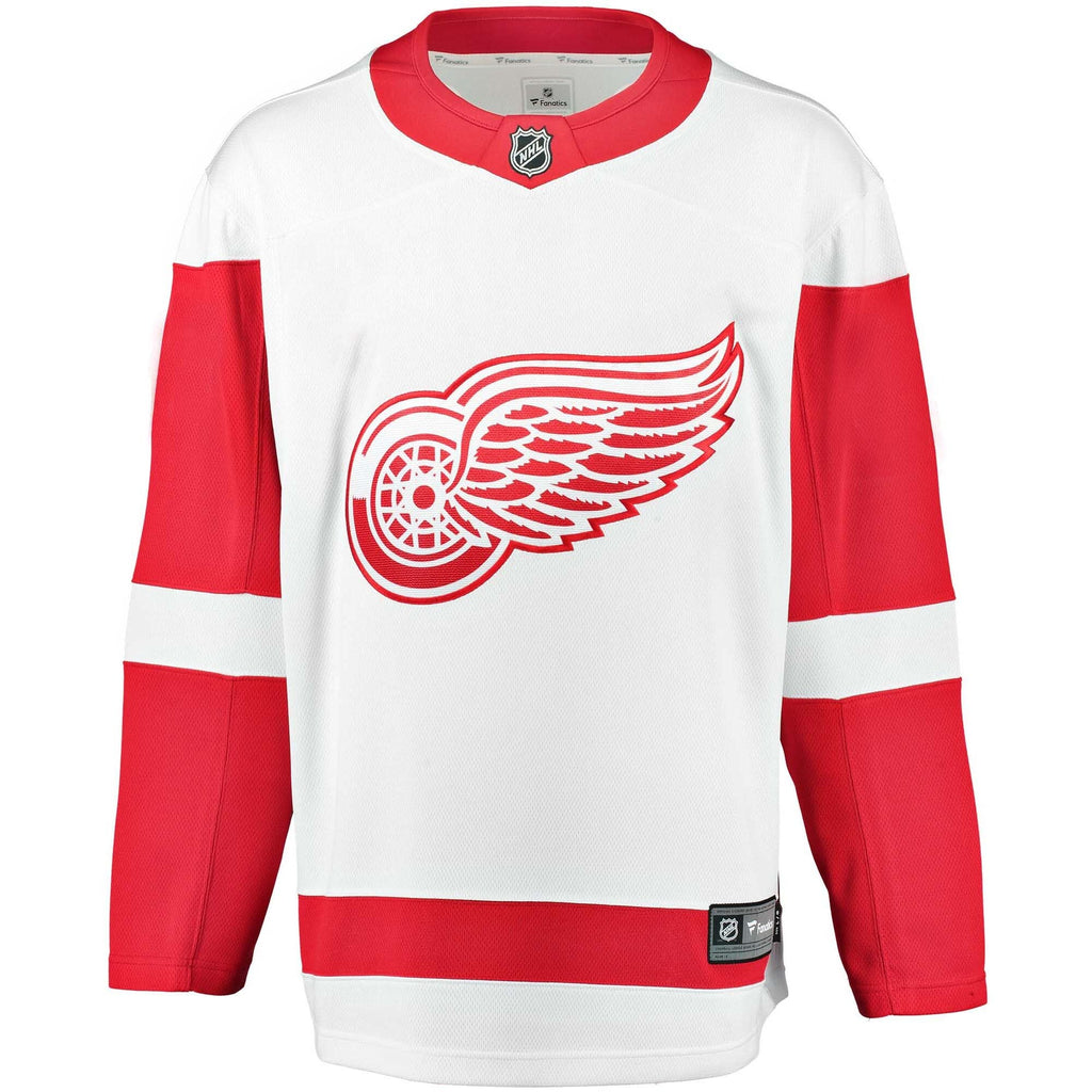 Detroit Red Wings White Breakaway Away Jersey