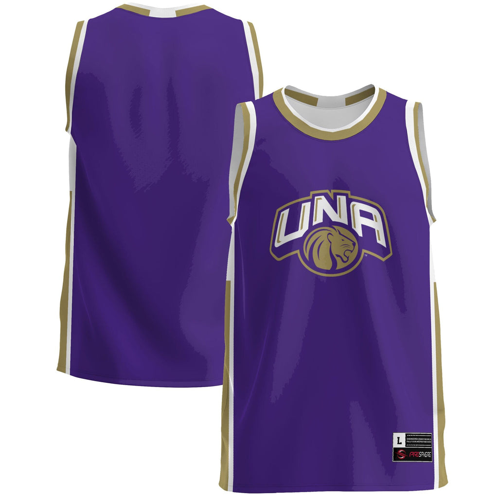 North Alabama Lions Lightweight Basketball Jersey - Purple